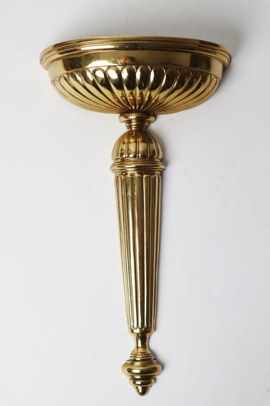 Italian Brass Wall Light from CS Firenze, 1980s