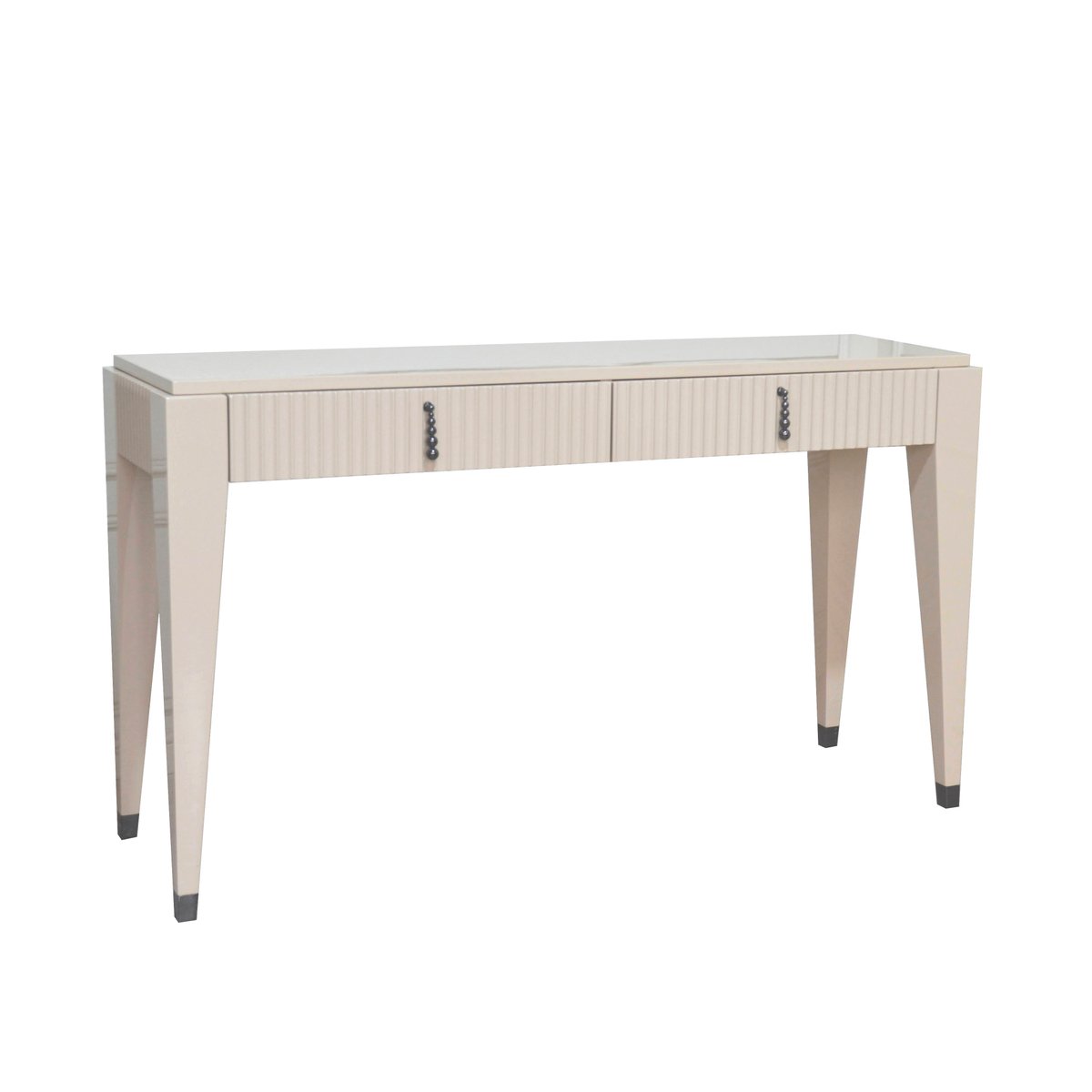 Italian Cappuccino High-Gloss Console Table from Kabinet