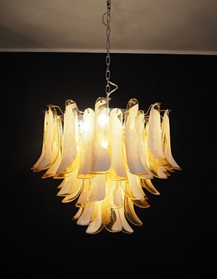 Italian Caramello Petal Chandelier in Murano Glass, 1995-OVO-1706142