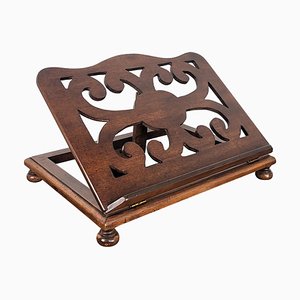 Italian Carved Adjustable Book Stand Rest, 1890s-EUP-1817098