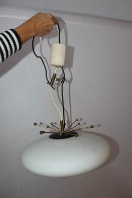 Italian Ceiling Lamp from Stilnovo, 1950s-HZ-562263