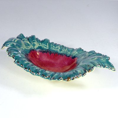 Italian Ceramic Dish from Sicas Sesto Fiorentino, 1960s-GIW-1123331