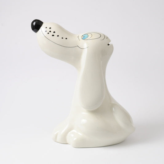 Italian Ceramic Dog Money Box from Il Quadrifoglio, 1960s