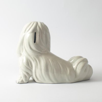 Italian Ceramic Dog Money Box from Il Quadrifoglio, 1960s-IXK-1189186