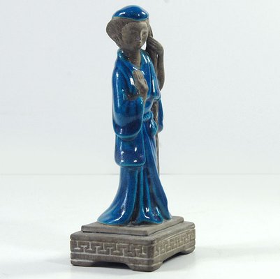 Italian Ceramic Figurine in the style of Ugo Zaccagnini, 1970s-GIW-1756675