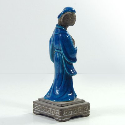 Italian Ceramic Figurine in the style of Ugo Zaccagnini, 1970s-GIW-1756675