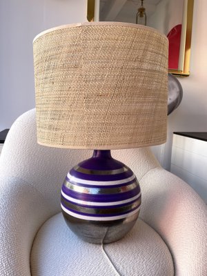 Italian Ceramic Lamp attributed to Aldo Londi for Bitossi. 1970s-FUE-1406480