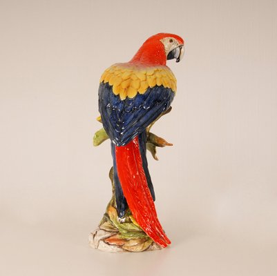 Italian Ceramic Parrot, 1970s-GOE-1034471