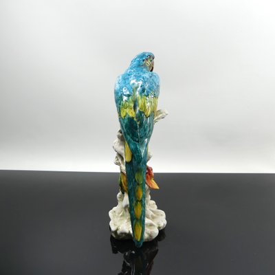 Italian Ceramic Parrot by Guido Cacciapuoti, Italy, 1930s-RCH-1787835