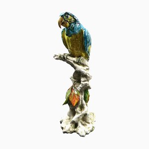 Italian Ceramic Parrot by Guido Cacciapuoti, Italy, 1930s-RCH-1787835