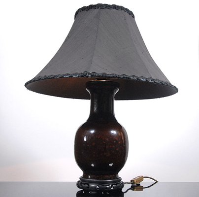 Italian Ceramic Table Lamp, 1960s-GIW-595127