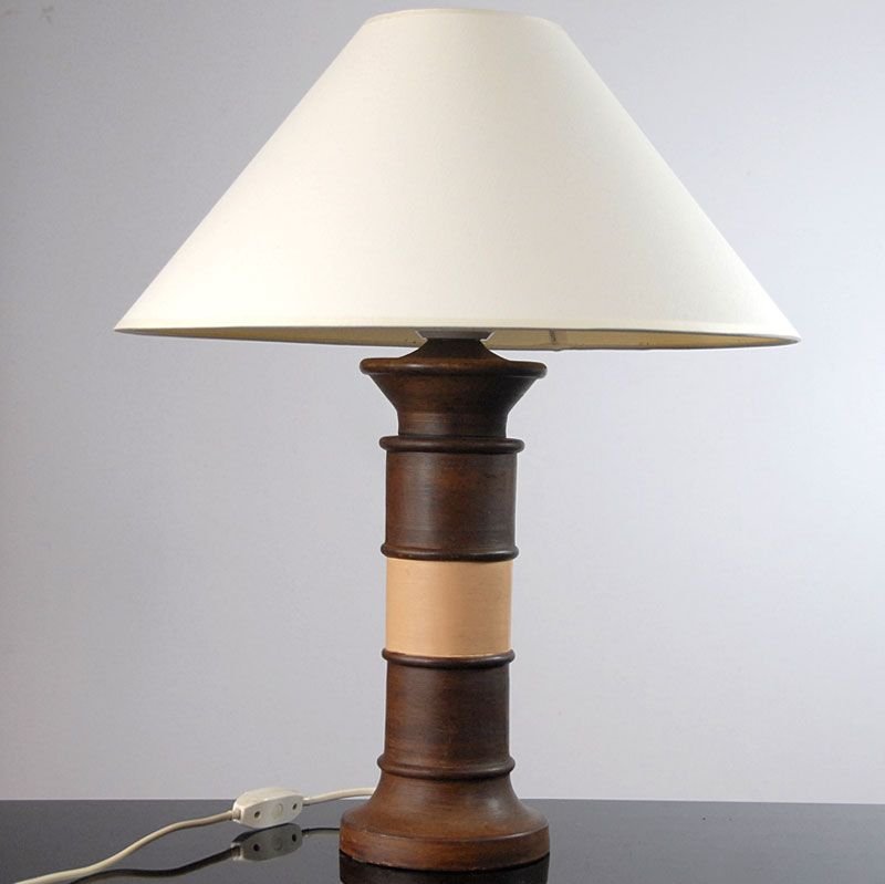 Italian Ceramic Table Lamp from Zaccagnini , 1960s