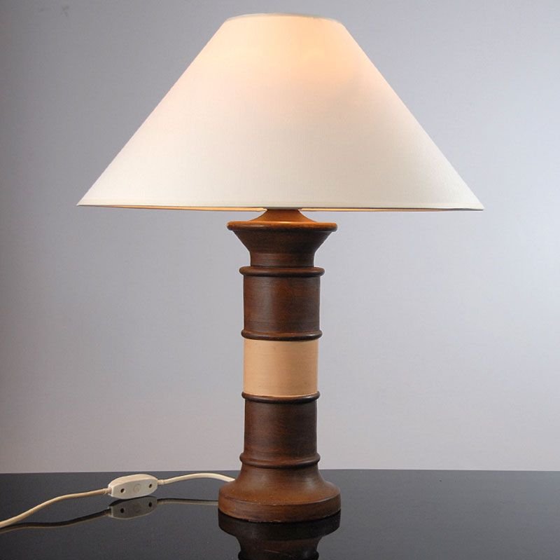 Italian Ceramic Table Lamp from Zaccagnini , 1960s