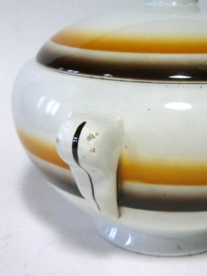 Italian Ceramic Tureen from Galvani, 1920s-GKB-837190