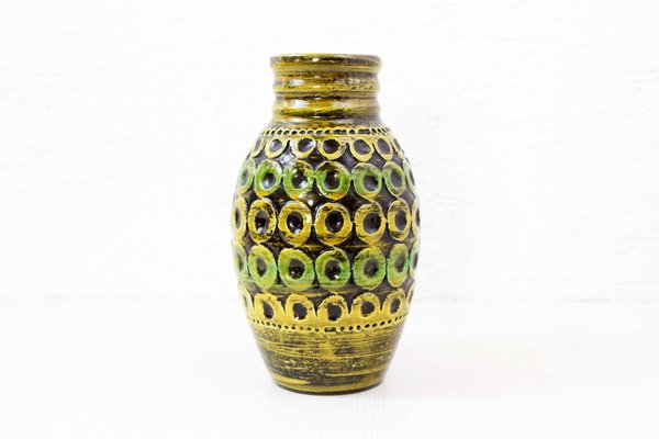 Italian Ceramic Vase by Aldo Londi for Bitossi, 1960s-BQF-1450752