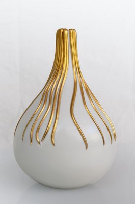 Italian Ceramic Vase by Giovanni Gariboldi for Richard Ginori, San Cristoforo, 1930s-DEK-1343031