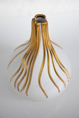 Italian Ceramic Vase by Giovanni Gariboldi for Richard Ginori, San Cristoforo, 1930s-DEK-1343031