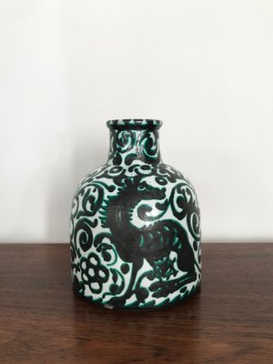 Italian Ceramic Vase by Giulio Guerrieri Murano, Italy, 1950s-CC-1735542