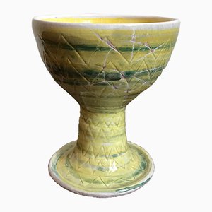 Italian Ceramic Vase by Guido Gambone, 1950s-CC-872854