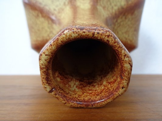 Italian Ceramic Vase by Roberto Rigon for Bertoncello, 1960s-RDW-1778429