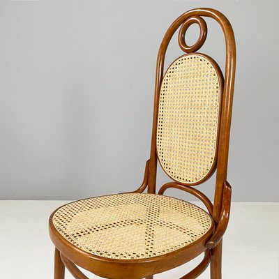 Italian Chair in Straw and Wood, 1950s-GDD-1815886