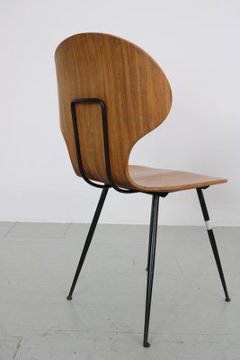 Italian Chairs by Carlo Ratti for Industria Legni Curvati, 1950s, Set of 4-AA-1802887