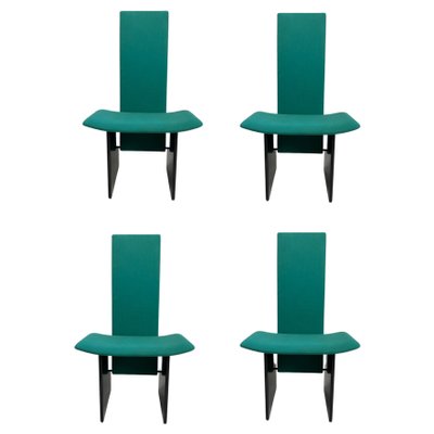 Italian Chairs by Kazuhide Takahama for Gavina, 1980, Set of 4-KKZ-1814301