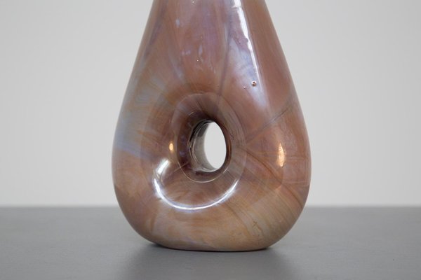 Italian Chalcedony Vase by Aureliano Toso for Dino Martens, 1950s-RCE-1099810