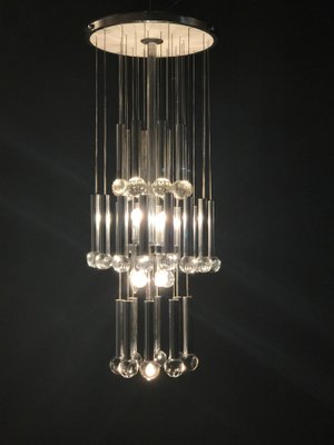 Italian Chandelier by Gaetano Sciolari, 1970s-MBH-1032053