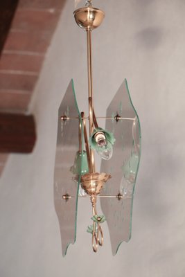 Italian Chandelier by Pietro Chiesa for Fontana Arte, 1940s-MTX-911186