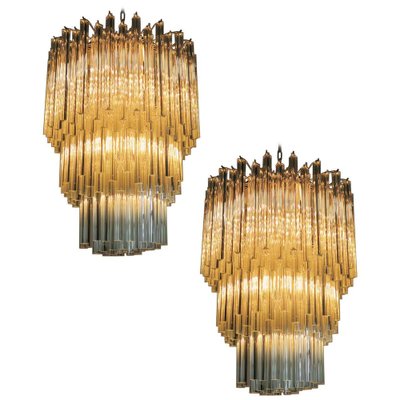 Italian Chandelier from Triedri, Murano, Set of 2-OVO-1235212