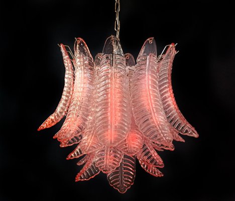 Italian Chandeliers in Murano Felci Glass, Set of 2-OVO-1235210