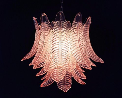 Italian Chandeliers in Murano Felci Glass, Set of 2-OVO-1235210