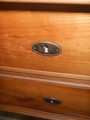 Italian Cherrywood Chest of Drawers, 1950s-WWQ-692540