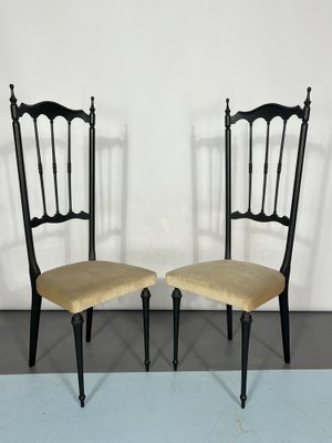 Italian Chiavari Side Chairs, 1950s, Set of 2-OT-1233757