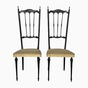 Italian Chiavari Side Chairs, 1950s, Set of 2-OT-1233757