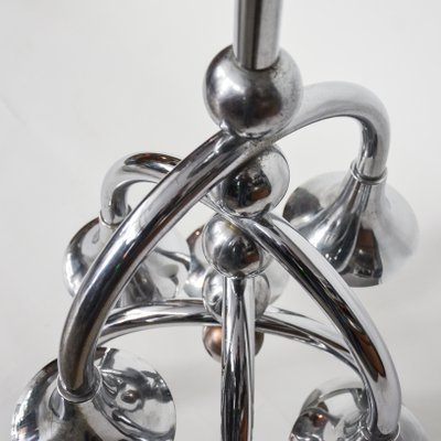 Italian Chrome Chandelier-NZV-1142578