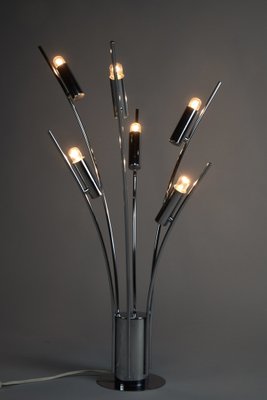 Italian Chrome Plated Table Lamp, 1960-IEI-1751954