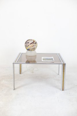 Italian Chrome Table by Renato Zevi, 1970s-FOH-1759432