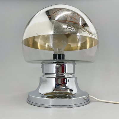 Italian Chrome Table Lamp, 1960s-TZ-1418943