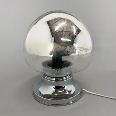 Italian Chrome Table Lamp, 1960s-TZ-1418943