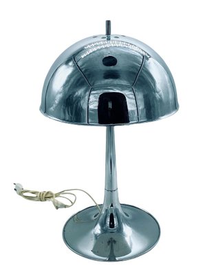 Italian Chrome Table Lamp by Goffredo Reggiani, 1970s-YUW-1249221