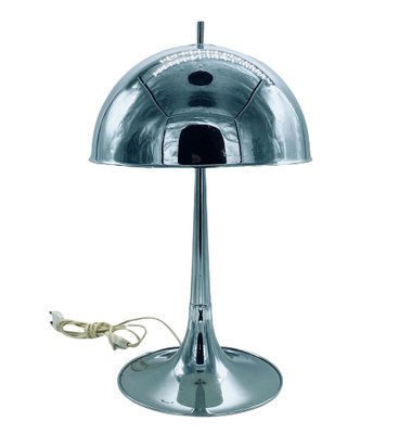 Italian Chrome Table Lamp by Goffredo Reggiani, 1970s-YUW-1249221