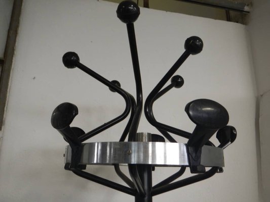 Italian Chromed Metal Coat Stand, 1970s-WWQ-864990