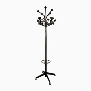 Italian Chromed Metal Coat Stand, 1970s-WWQ-864990