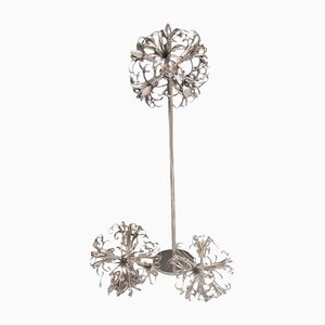 Italian Chromed Sputnik Floor & Ceiling Lamps Set of 3-QDP-1256507