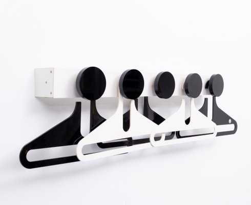 Italian Coat Rack and Hangers by Danilo Silvestrin, 1970s-GCG-1089951