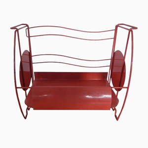 Italian Coca Cola Magazine Rack, 1970s-WWQ-829819