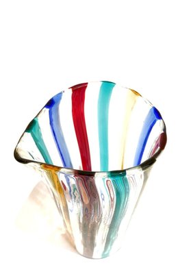 Italian Cocktail Glasses in the style of Gio Ponti for Murano Verre, 2004, Set of 7-TKI-1798004