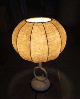 Italian Cocoon Table Lamp, 1960s-EI-1378200